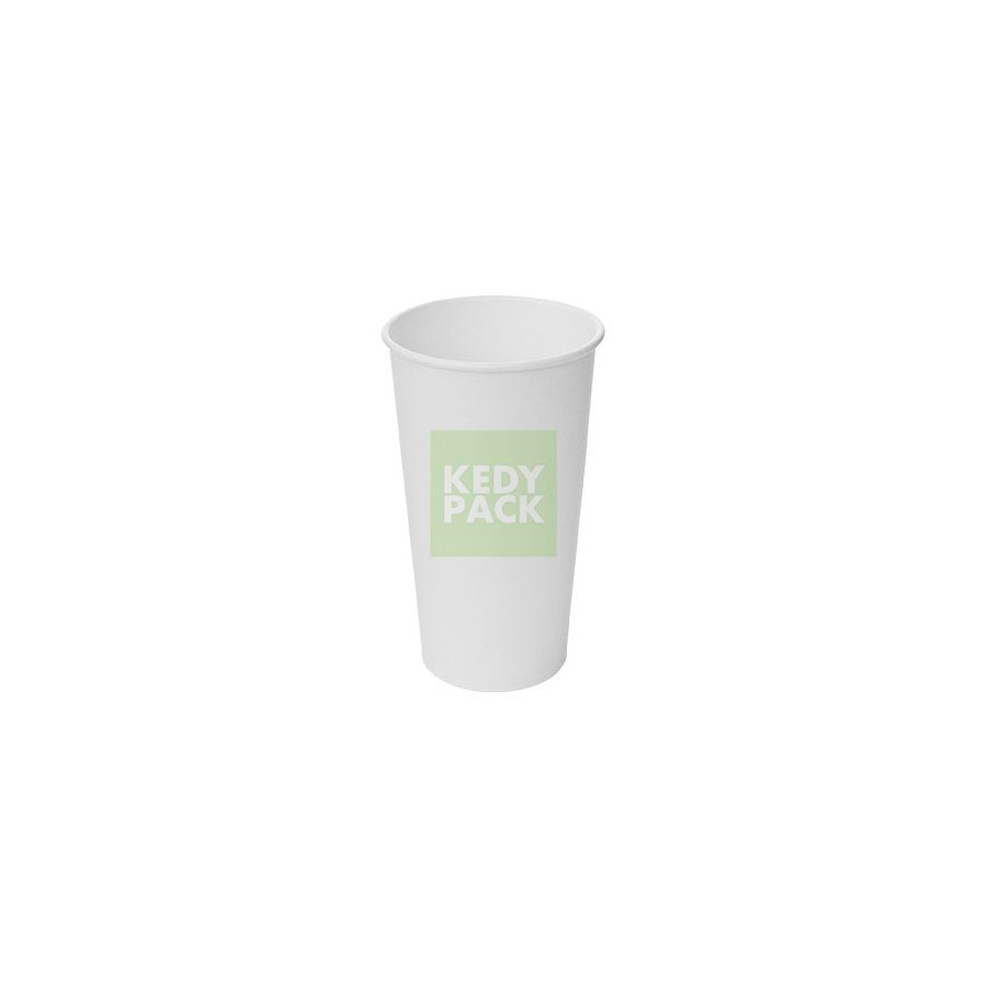 Gobelet en carton Blanc