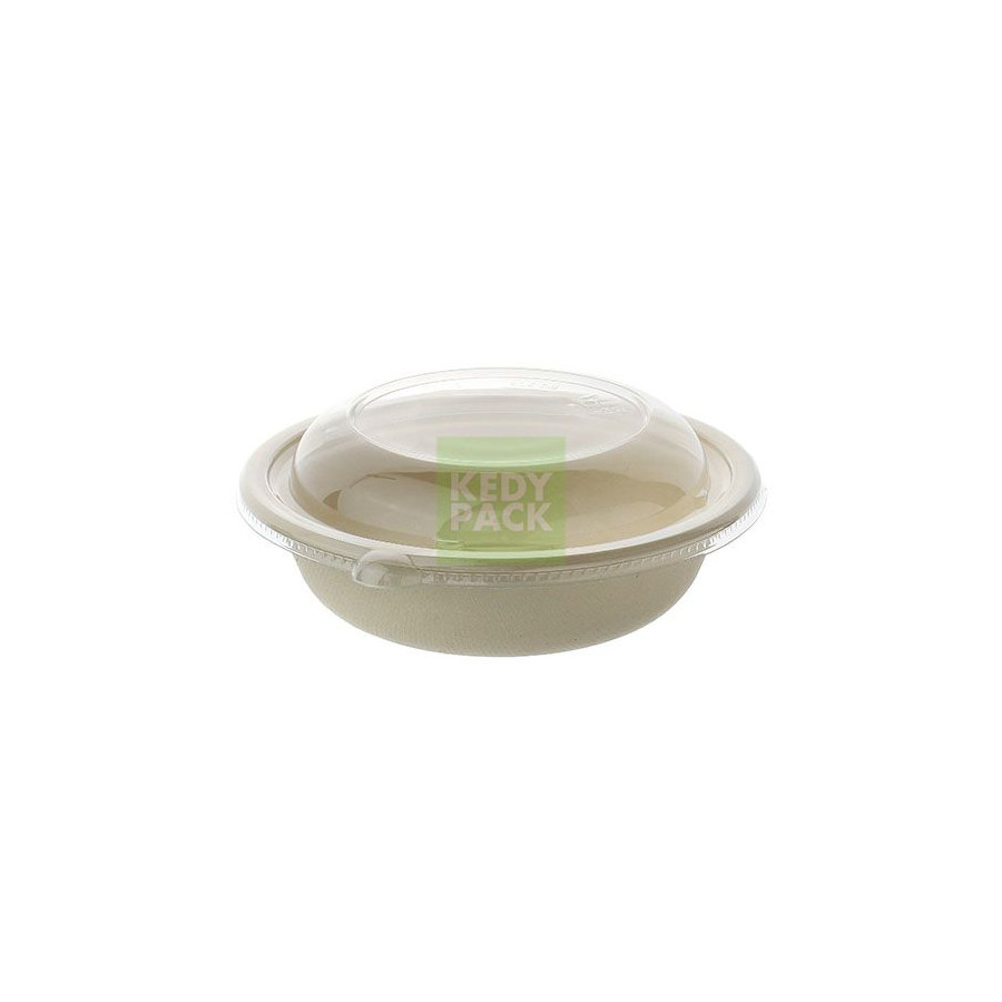 Bol rond pulpe avec couvercle