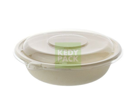 Bol rond pulpe avec couvercle