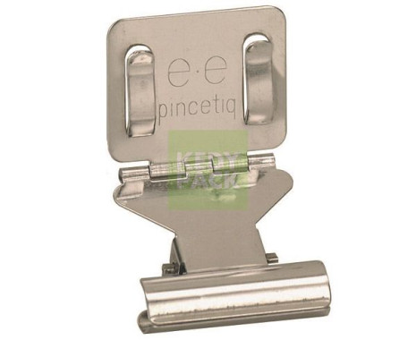 Étiquette avec Pic en Inox