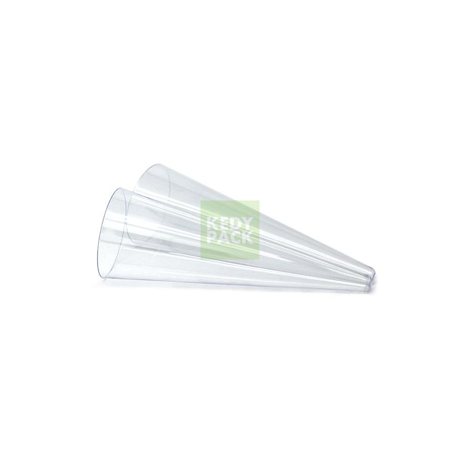 Coupe champagne, Support en Verrine