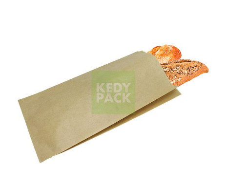 Sac sachet papier kraft brun