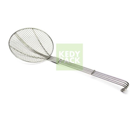 Passoire inox à manche pour friture
