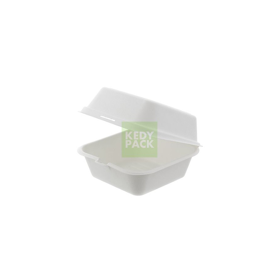 Coquille en pulp de canne pour burger Coquille en pulp de canne pour burger