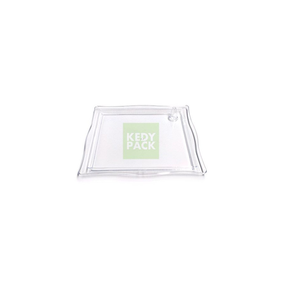 Plateau jetable avec support