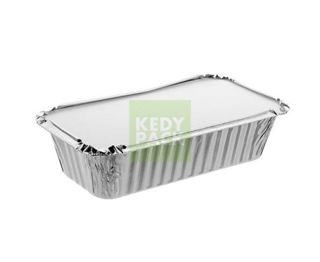 Barquette aluminium et couvercle