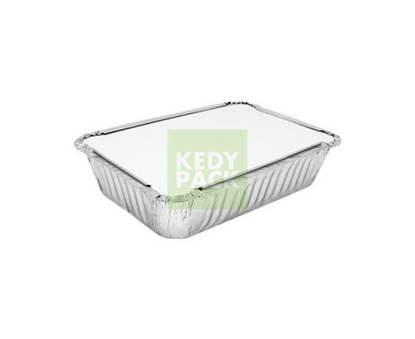 Barquette aluminium et couvercle