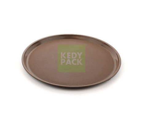 Plateau Service Anti-Dérapant rond
