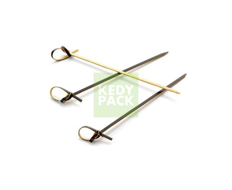 Pic ruban en bambou nœud