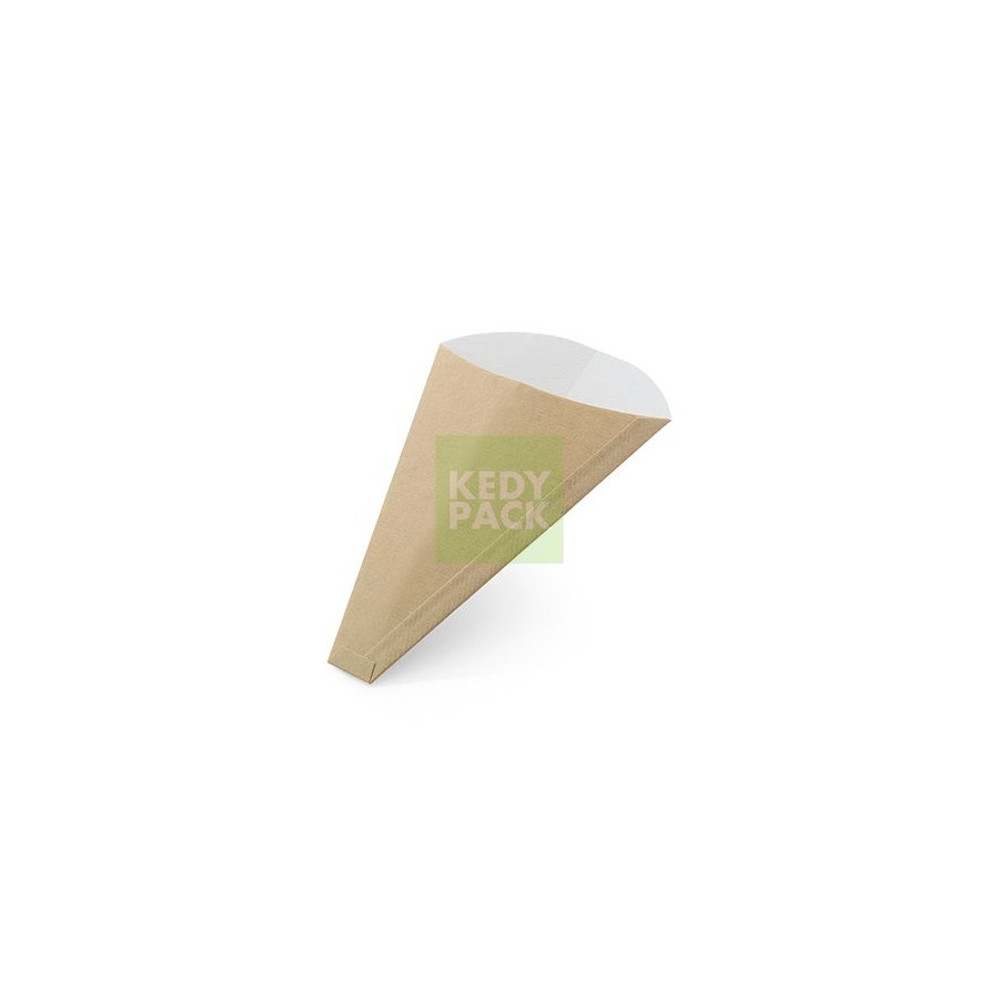 Cone crêpes kraft