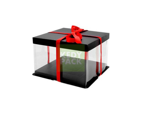 Boîte pâtissière Deluxe noir
