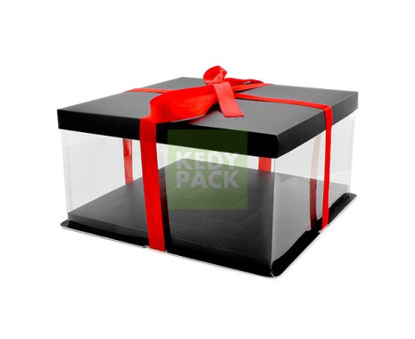 Boîte pâtissière Deluxe noir