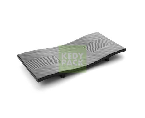 Assiette réutilisable régularisé