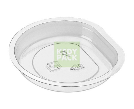 Pot dessert plastique transparent