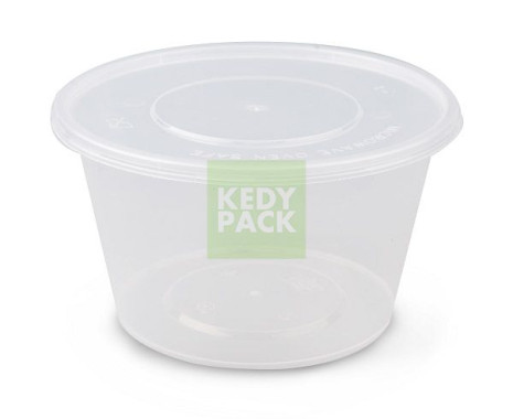 Grand Pot et Couvercle micro-ondable