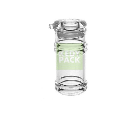 Pot sauce en plastique réutilisable