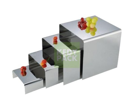 Presentoirs inox 5 pieces