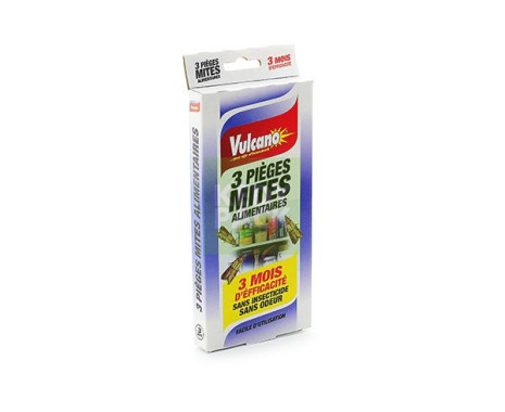 Vulcano mites pièges jetable
