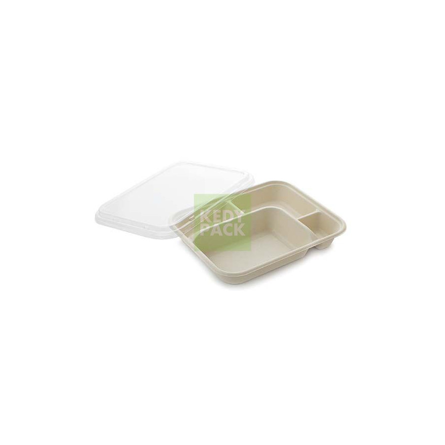 Plateau bento pulpe, compartiments