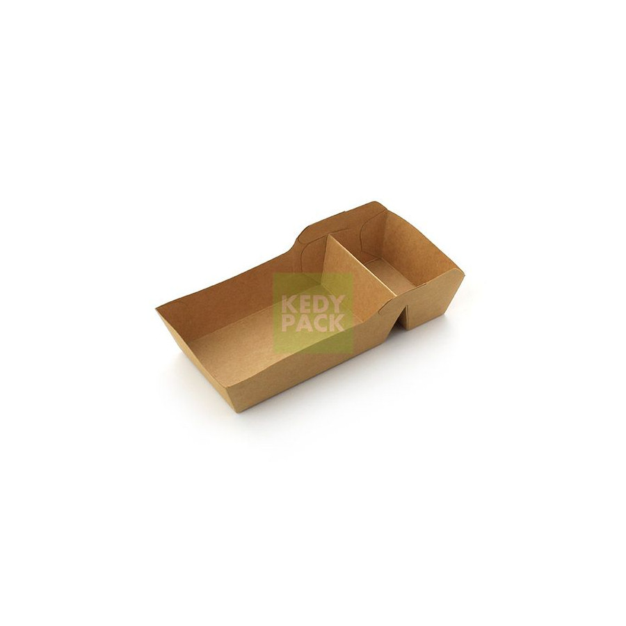 Barquette à friture en carton kraft Barquette à friture en carton kraft