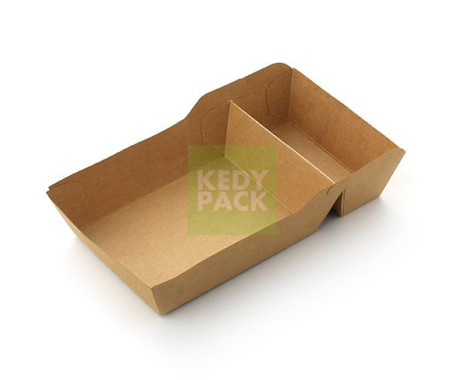 Barquette à friture en carton kraft