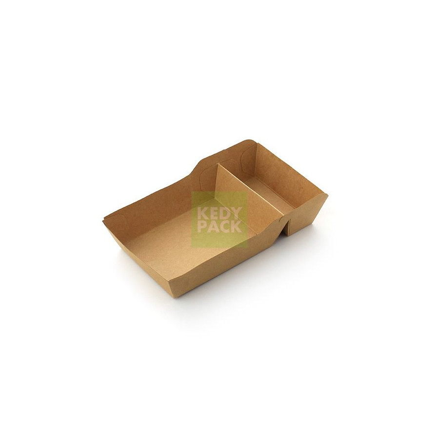 Barquette à friture en carton kraft Barquette à friture en carton kraft