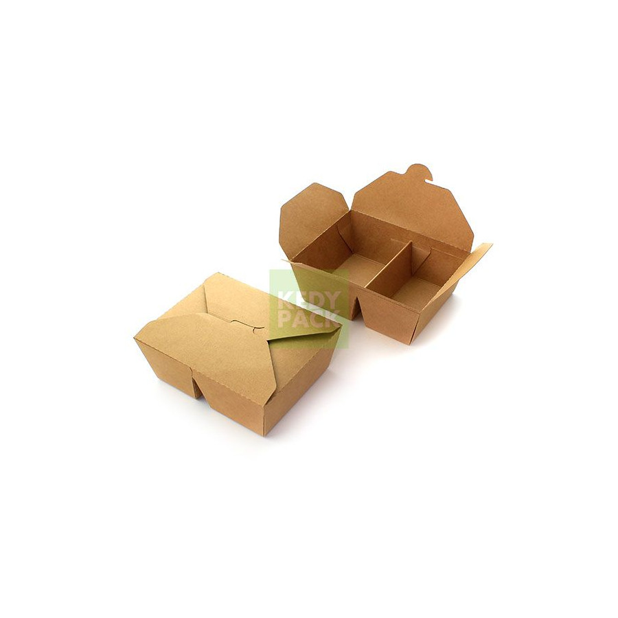 Boîte Bio pack barquette compartiment