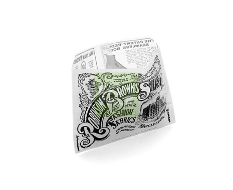 Sachets frites journal ingraissable