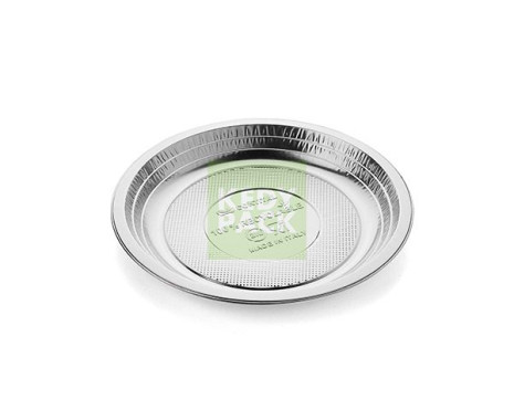 Assiette en aluminium