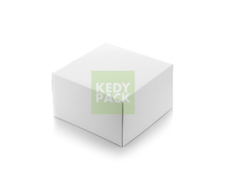 Boîte pâtissière blanche