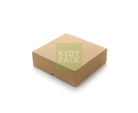 Boîte pâtissière en carton Kraft