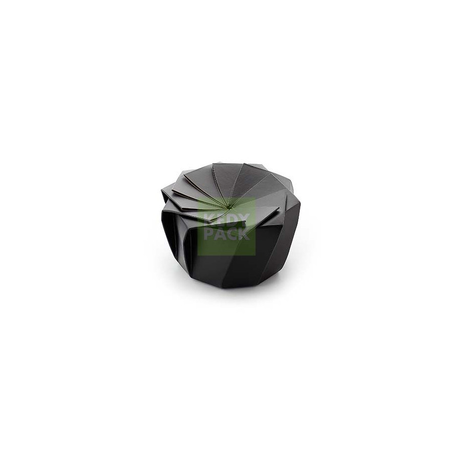 Boite origami fleur noir Boite origami fleur noir