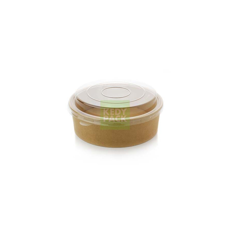 Bol rond couvercle PET