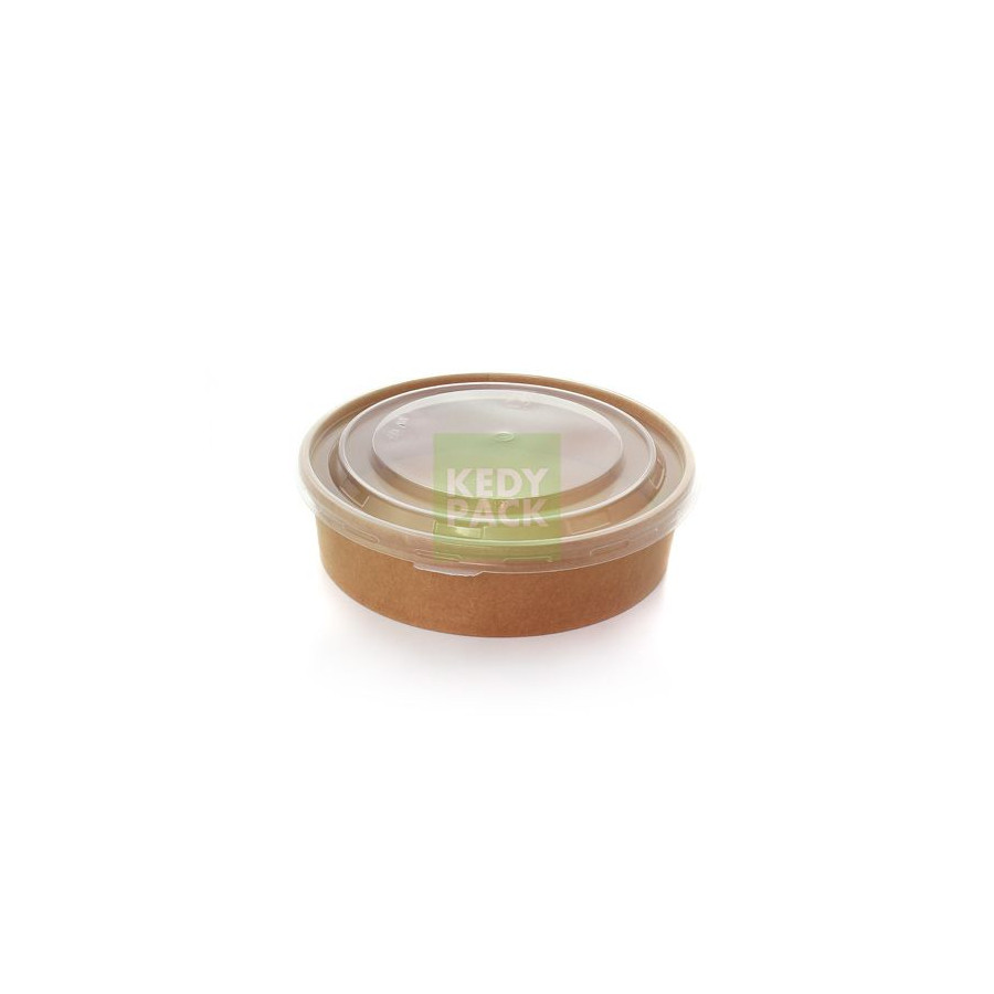 Bol carton + Couvercle micro-ondable