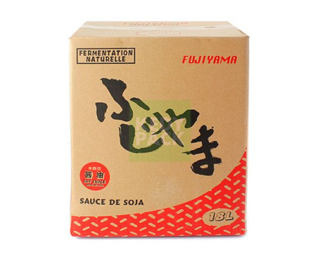 sauce soja salé en bidon