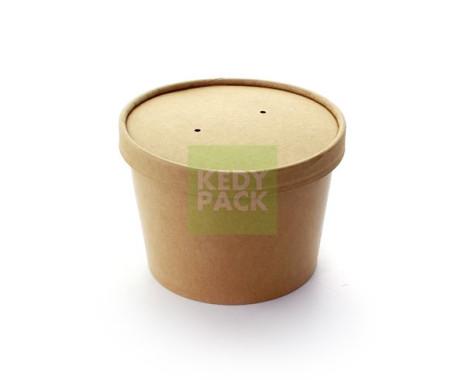 Pot et Couvercle Kraft