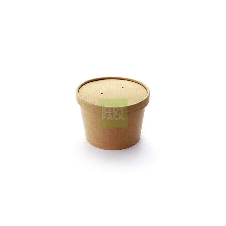 Pot et Couvercle Kraft Pot et Couvercle Kraft