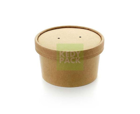 Pot et Couvercle Kraft