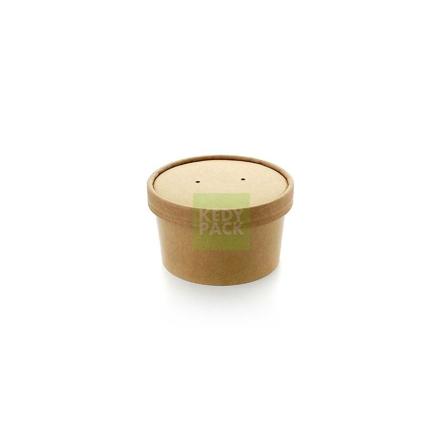 Pot et Couvercle Kraft Pot et Couvercle Kraft