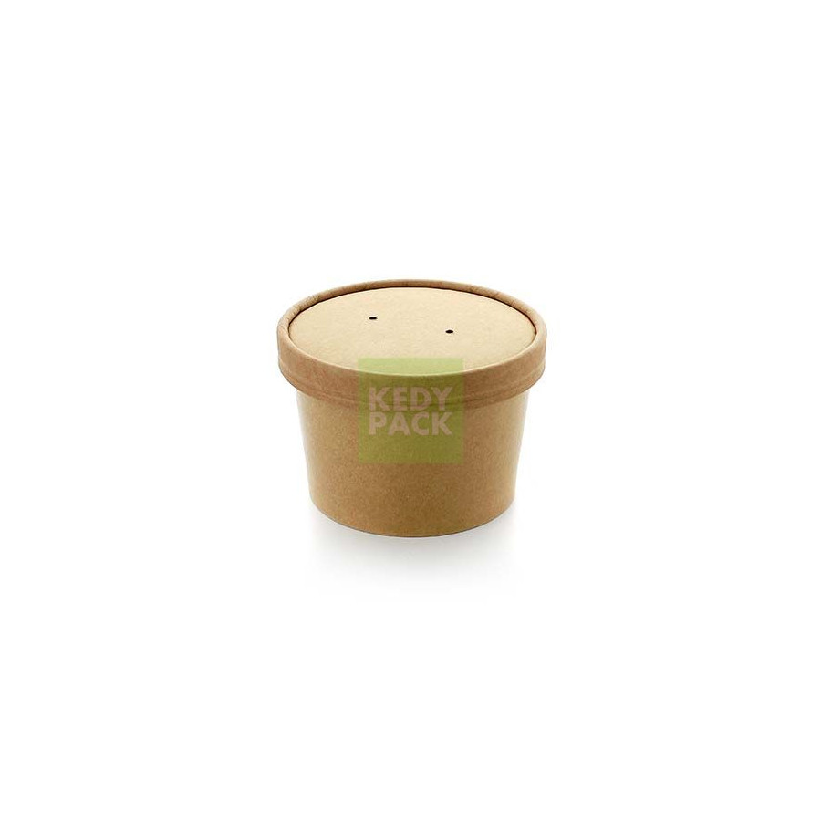 Pot et Couvercle Kraft