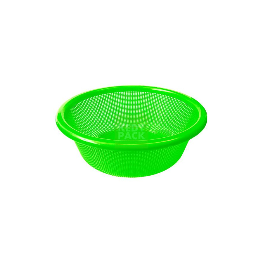 Passoire cuisine rond poignée VERT