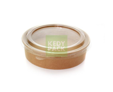 Bol carton + Couvercle anti-buée