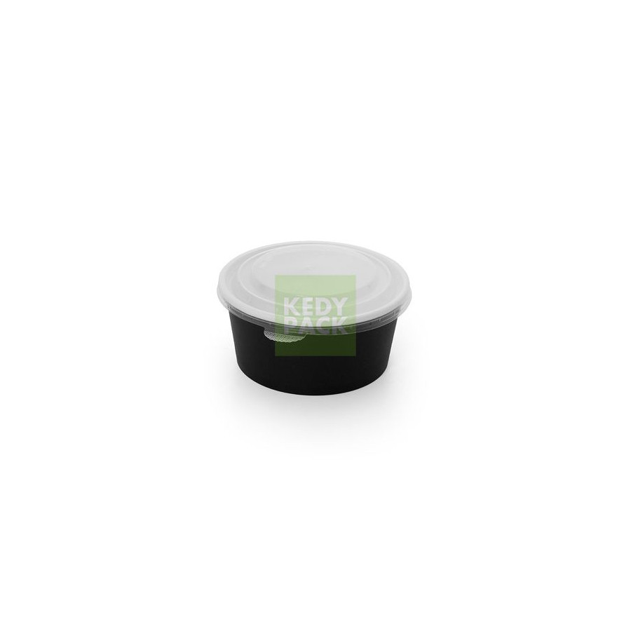 Pot noir et couvercle micro-ondable Pot noir et couvercle micro-ondable