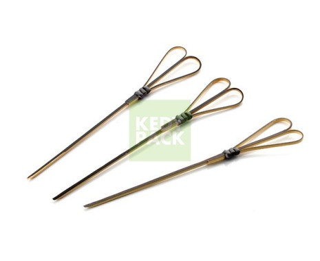 Pic bambou nœud forme ciseaux