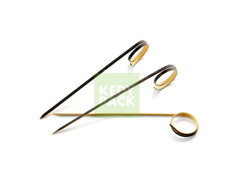 Pic en bambou incurvé avec boucle