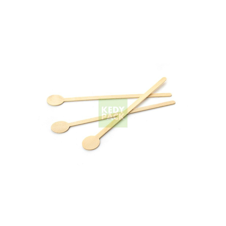 Touillette en bois rond