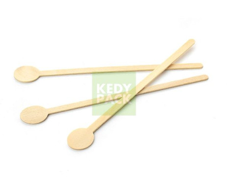 Touillette en bois rond