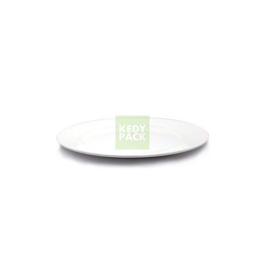 Assiette ronde plastique réutilisable Assiette ronde plastique réutilisable