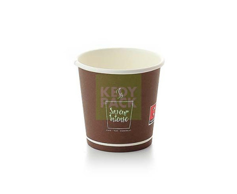 Gobelet carton Marron saveur intense