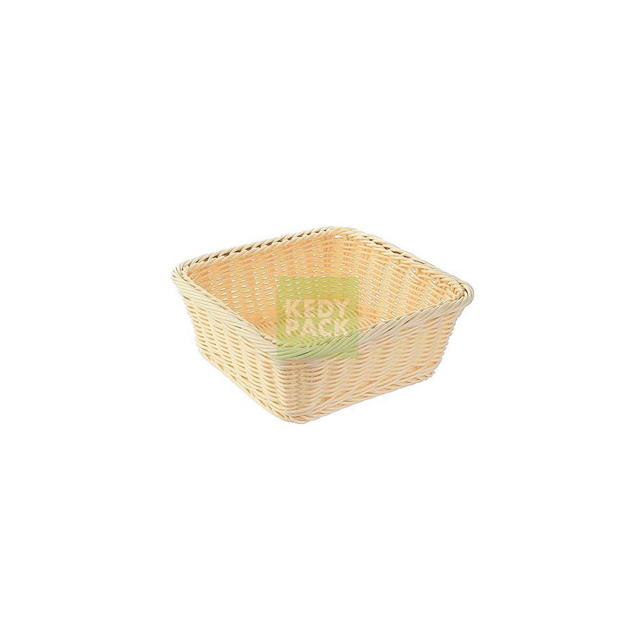 Panier pain carré en plastique